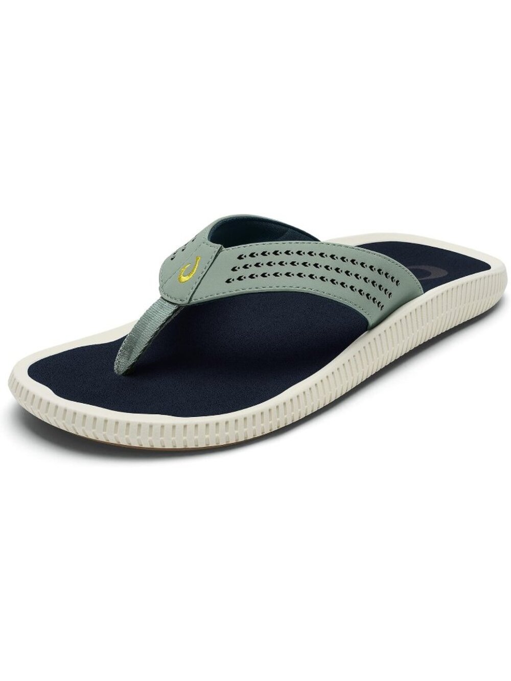 Men's Sea Green Resistant Flip Flops Arch Support Comfort Fit Beach Sandal Shoes